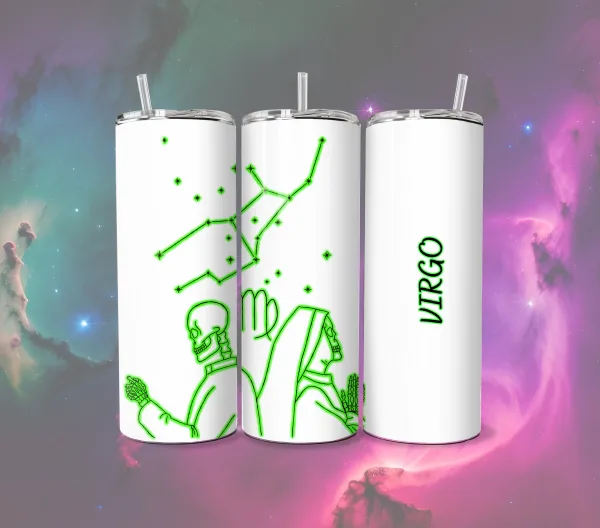 Virgo 15 Oz Skinny Tumbler (~400ml) - Image 2