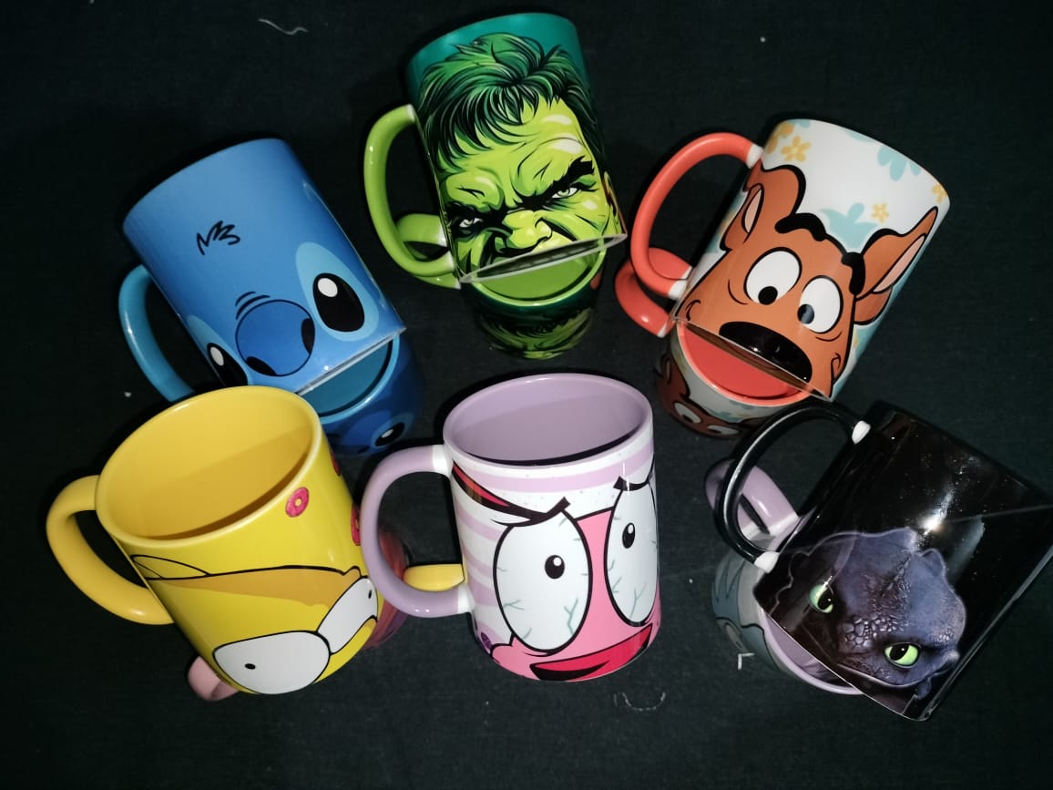 - 1 Character 11 Oz Mug (~320ml)